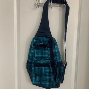 USED Sling-Back Bag Totally Tartan